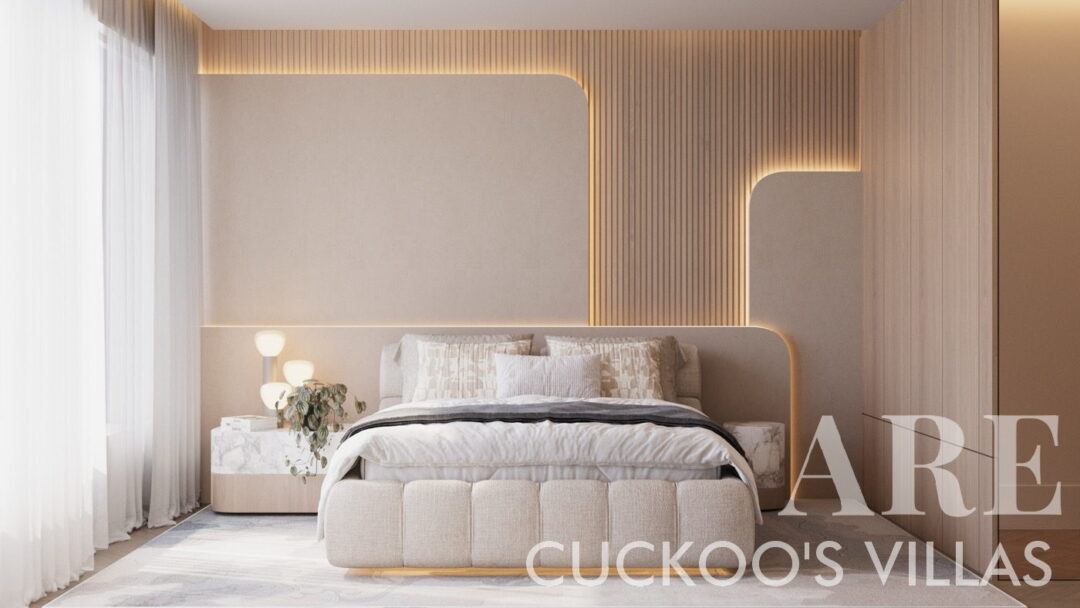 Chambre lumineuse des Cuckoo’s Villas